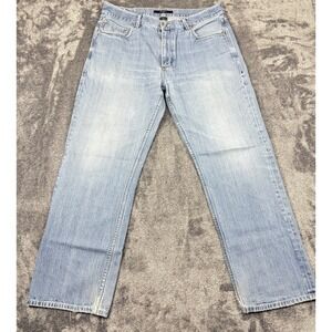Vintage Sean John Baggy Jeans Mens Sz 36x30 Skater 2000s Grunge Y2K Embroidered